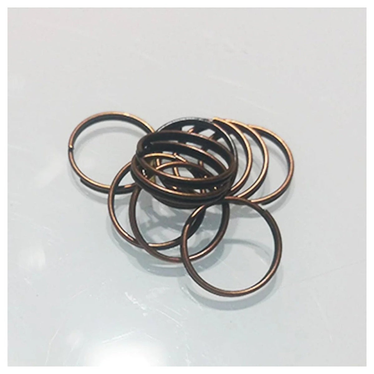 200pcs Split Key Rings Small 4mm-12mm Silver & Gold – 12mm Copper, 10mm Copper, 8mm Copper, 7mm Copper, 6mm Copper, 5mm Copper, 4mm Copper