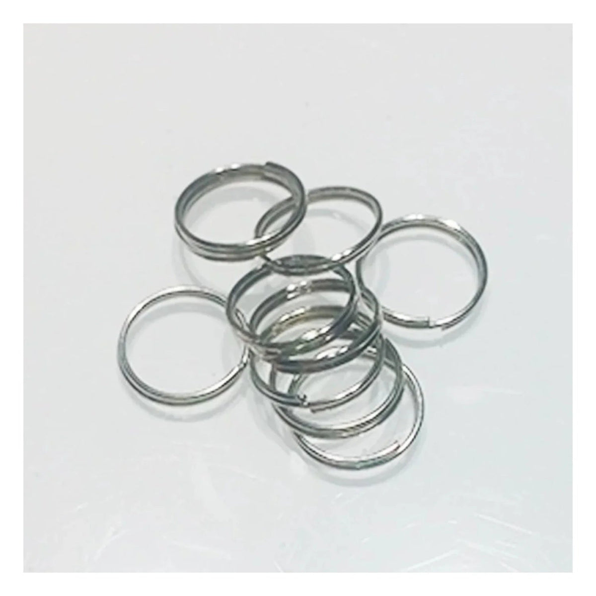 200pcs Split Key Rings Small 4mm-12mm Silver & Gold – 12mm Rhodium, 10mm Rhodium, 8mm Rhodium, 7mm Rhodium, 6mm Rhodium, 5mm Rhodium