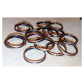 12mm Copper Split Key Rings – 200pcs Double Loop