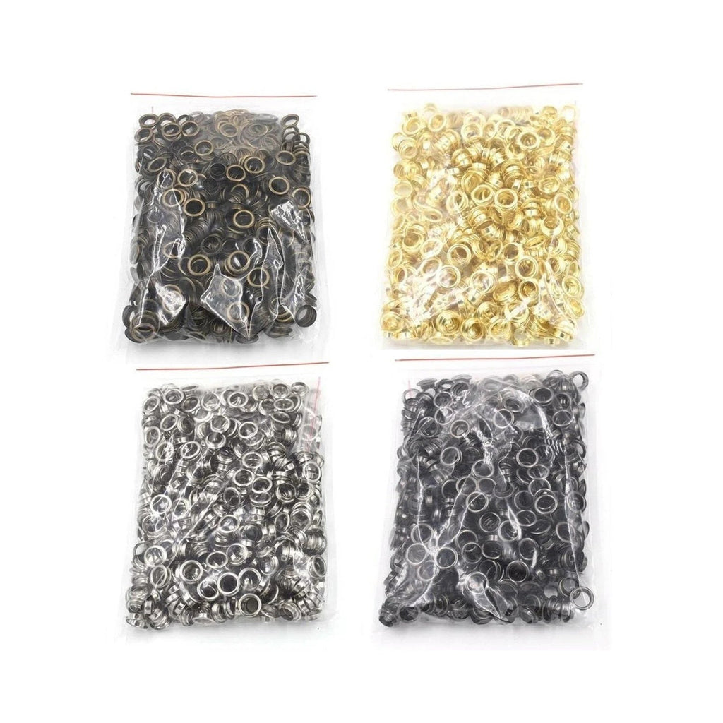 20 Large Metal Eyelets 10mm to 20mm – Gold, Silver, Bronze, Gun Metal