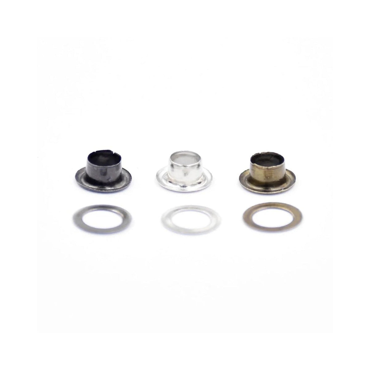 20 Large Metal Eyelets 10mm to 20mm – Gold, Silver, Bronze, Gun Metal