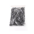 20 Large Metal Eyelets 10mm to 20mm – Gold, Silver, Bronze, Gun Metal – 10mm Gun Metal Black, 12mm Gun Metal Black, 14mm Gun Metal Black, 17mm Gun Metal Black, 20mm Gun Metal Black