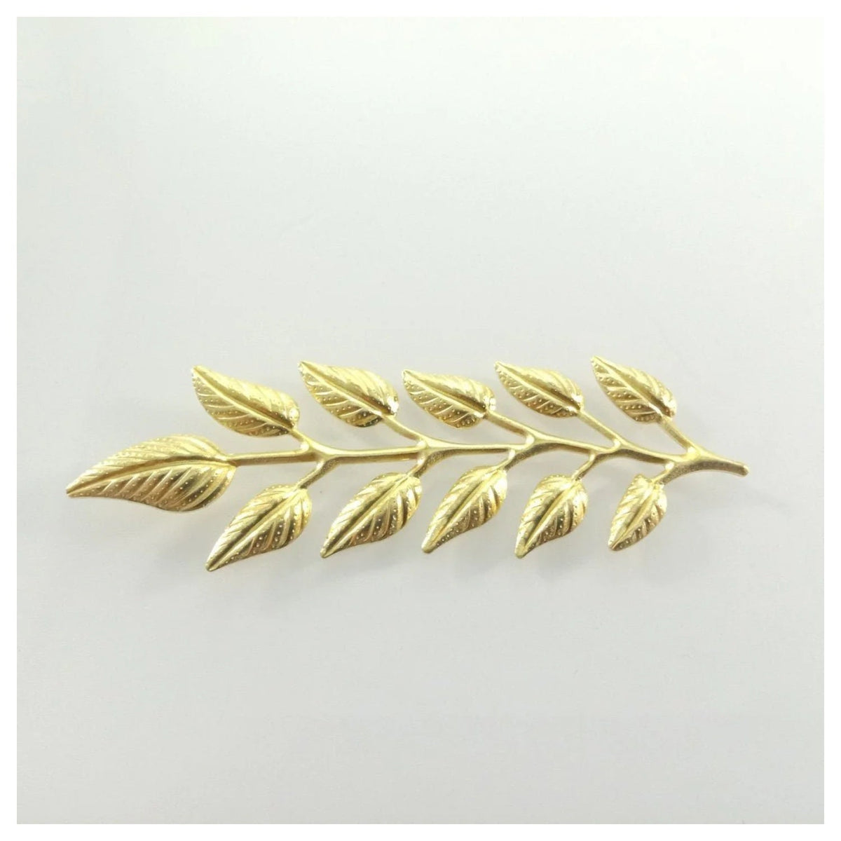 20pcs 19x64mm Gold Bronze Brass Silver Colour Leaf Leaves Charm Pendant Jewellery Making Craft DIY - Brass - Asia Sell