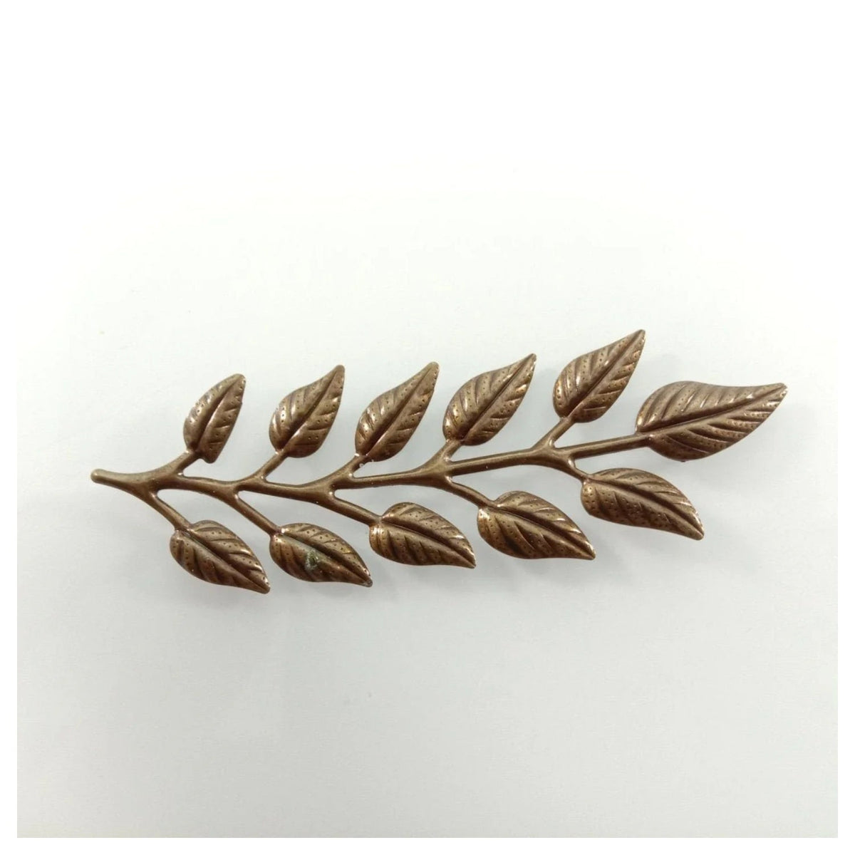 20pcs 19x64mm Gold Bronze Brass Silver Colour Leaf Leaves Charm Pendant Jewellery Making Craft DIY - Bronze - Asia Sell