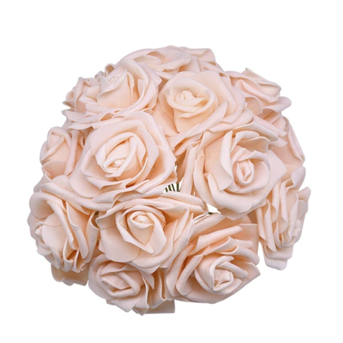 20pcs 7cm Artificial Foam Rose Bouquet