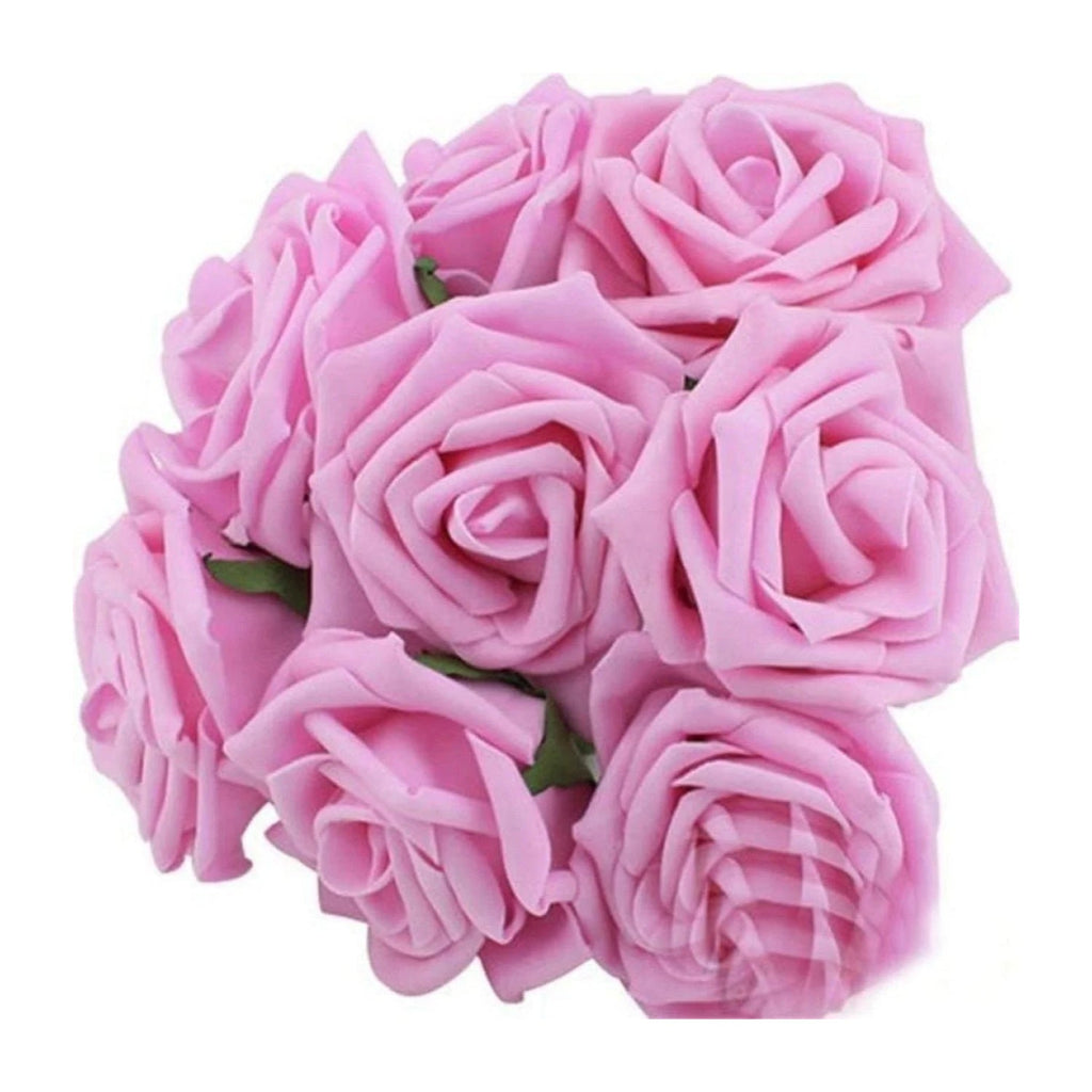 20pcs 7cm Artificial Foam Rose Bouquet
