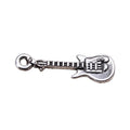 20pcs Antique Silver Colour Guitar Charms Pendant 24x7mm