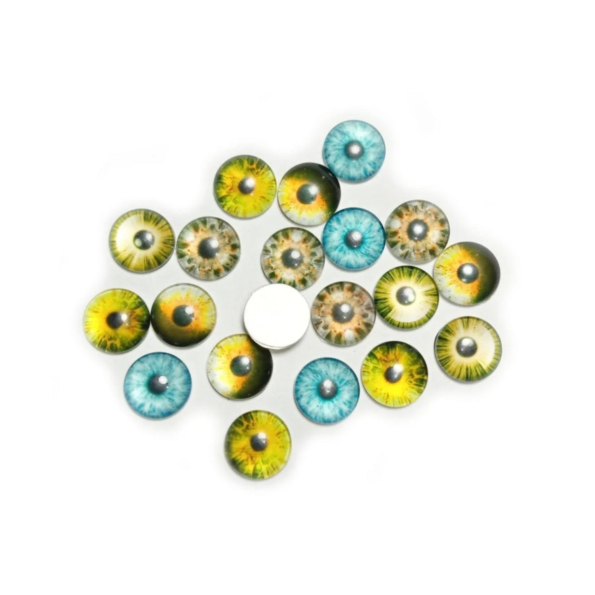 20pcs Round Pupil Glass Eyes 8-18mm – 18mm