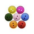 20mm Round 2-Hole Wooden Buttons Flatback – 20, 50, 200