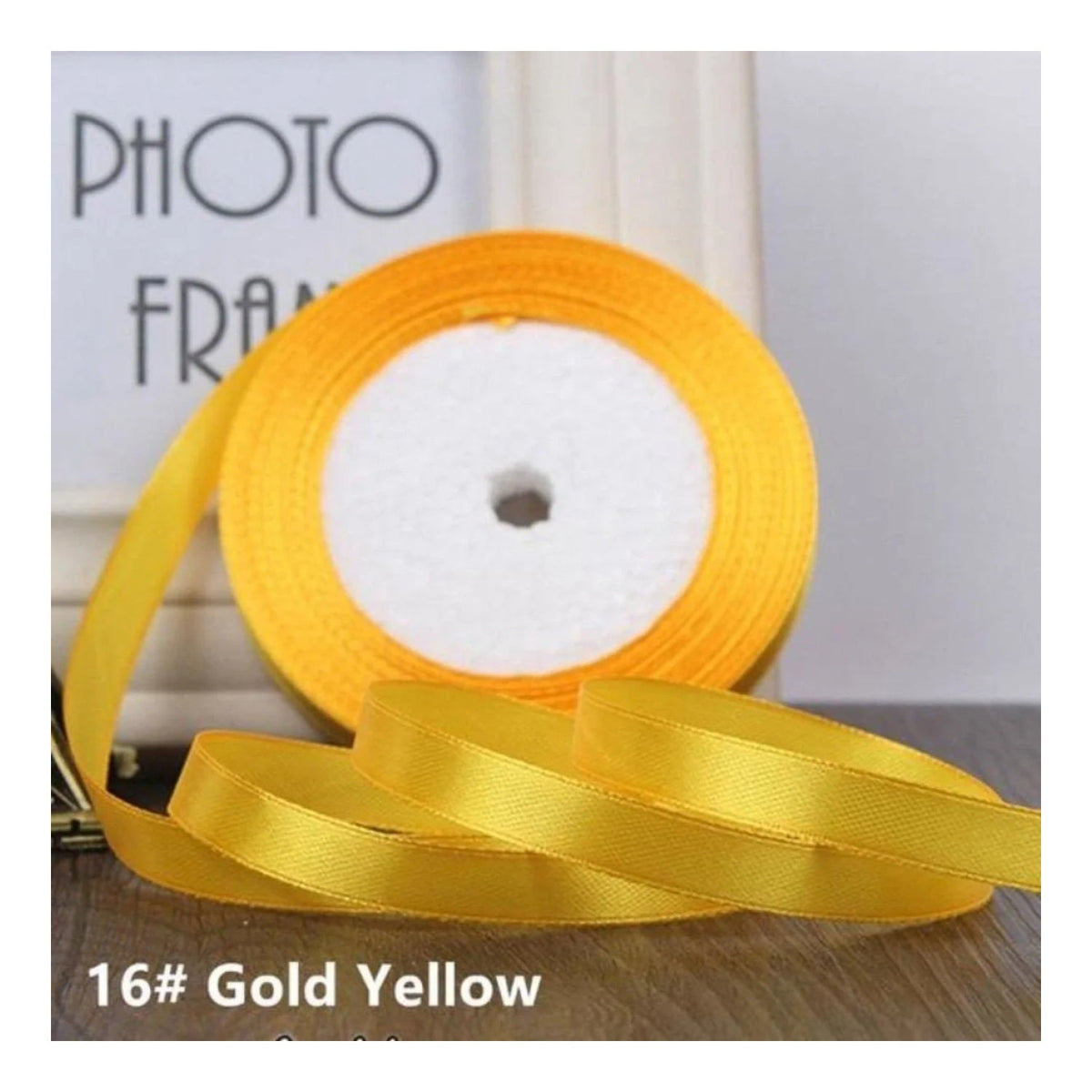 22m Polyester Ribbon 10-15mm in Multiple Colours