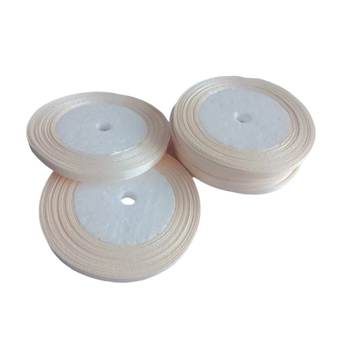 22m 6mm Polyester Ribbon for Crafts – Multiple Colours