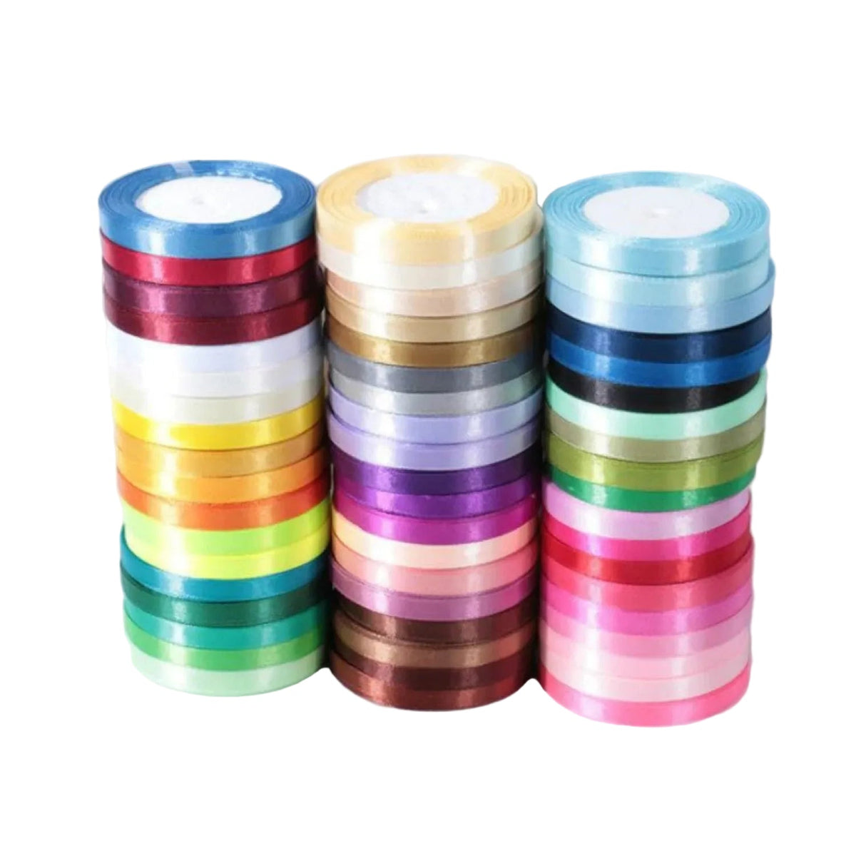 Polyester Ribbon 22m 6mm Roll for Crafts and Gift Wrapping
