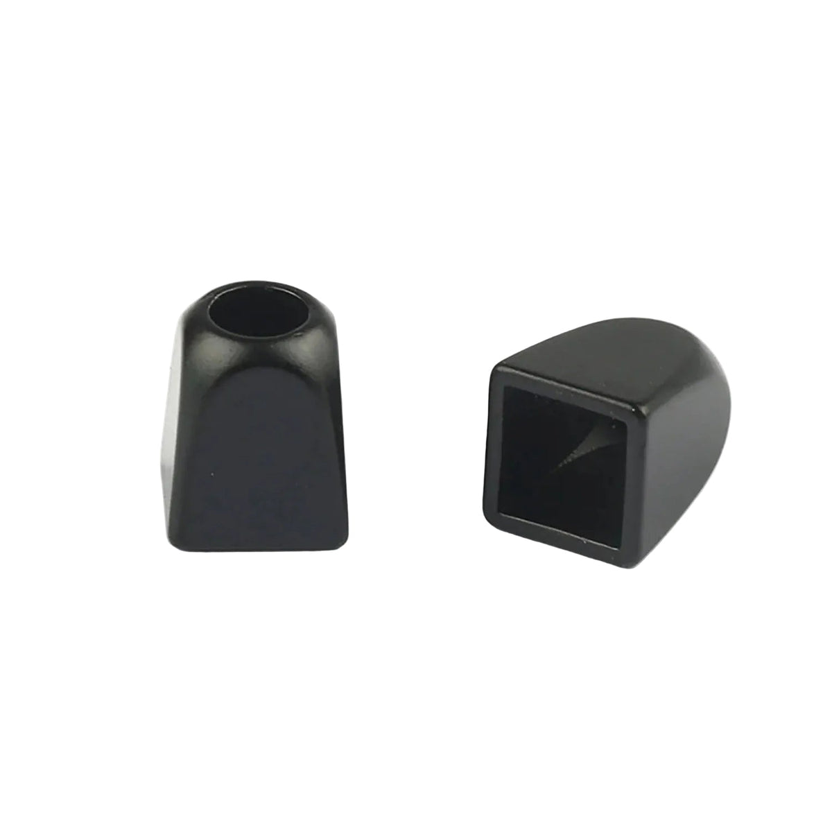 Metal Cord Lock Toggle Clip 10-16mm – 6pcs 10mm Black