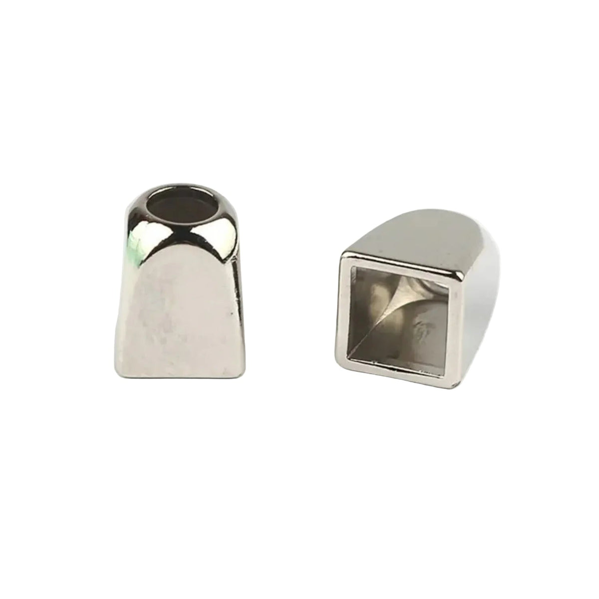 Metal Cord Lock Toggle Clip 10-16mm – 6pcs 10mm Silver