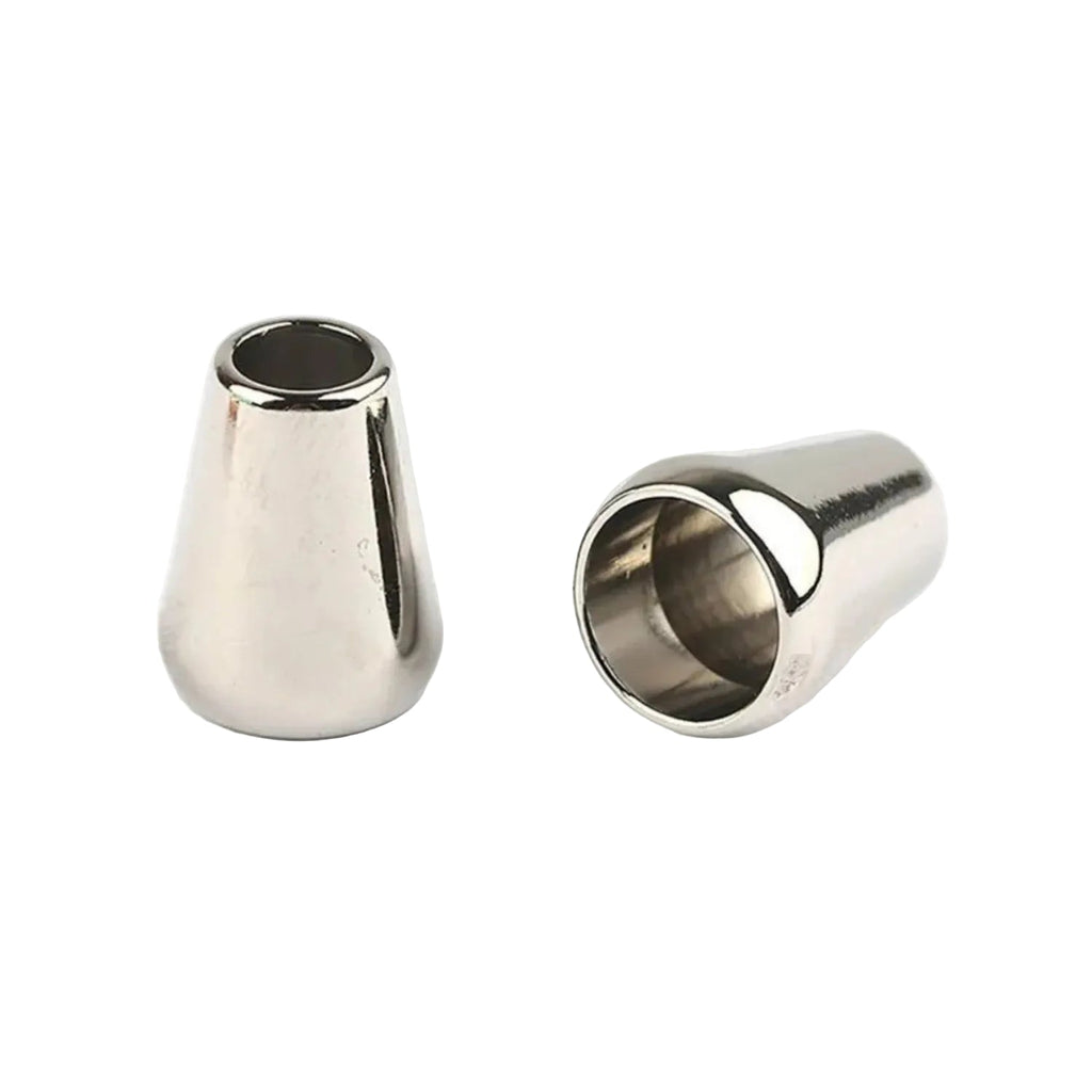 Metal Cord Lock Toggle Clip 10-16mm – 2pcs 13mm Silver