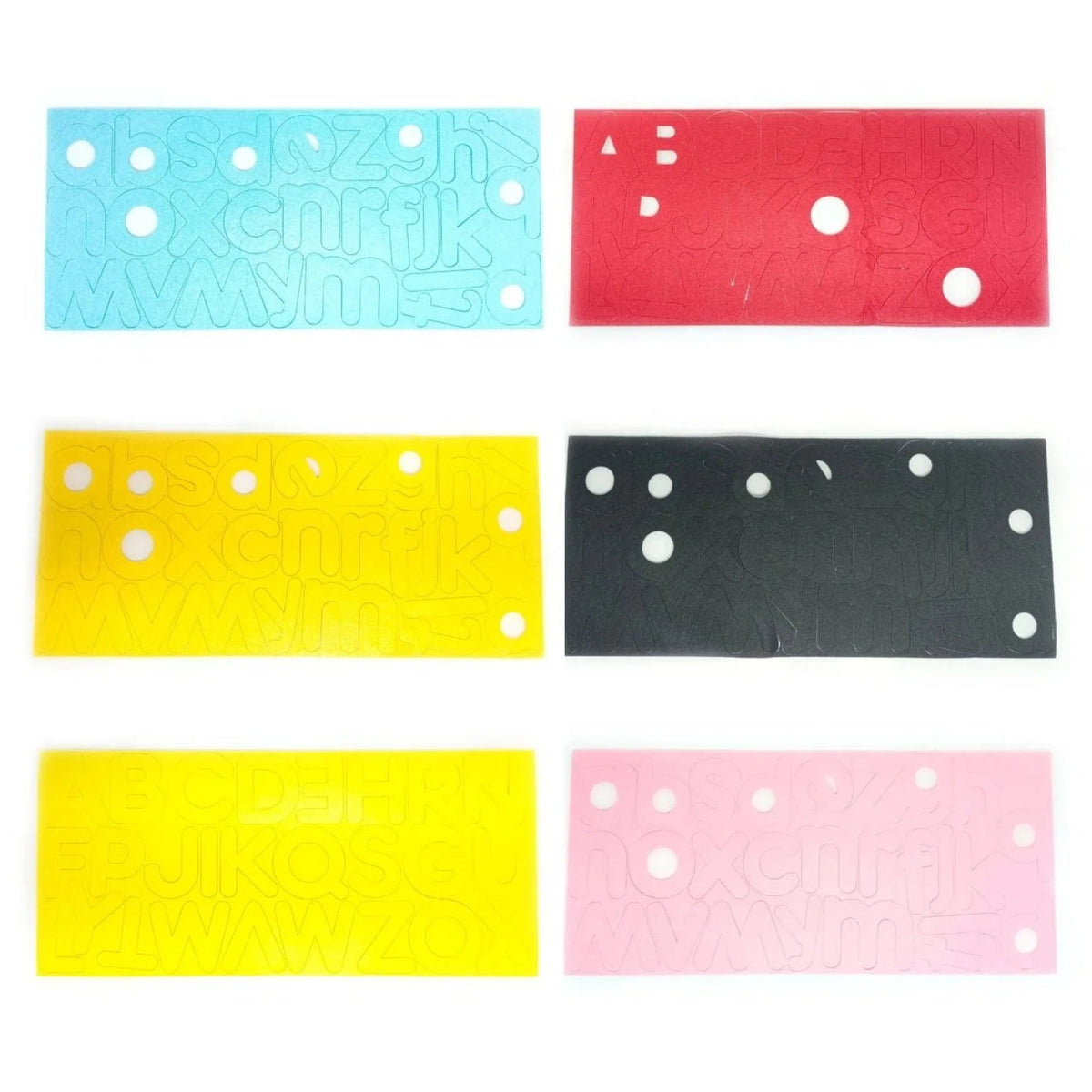 26pcs 6cm Large Fabric Felt Letters Alphabet Craft Cloth Patch
