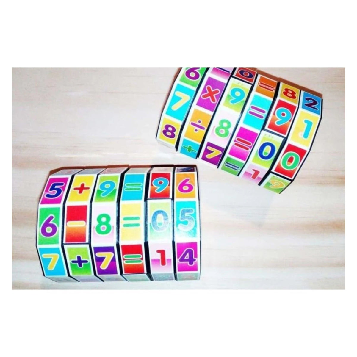 10-Sided Maths Cube Toy – 2 pcs