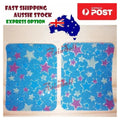 2pcs Iron-on Blue Black Patterned Clothing Patch – Stars