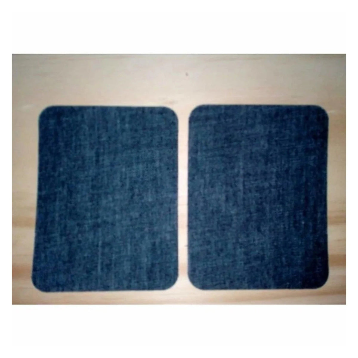 2pcs Iron-on Denim Jacket Patch – 12.5x9.5cm Black