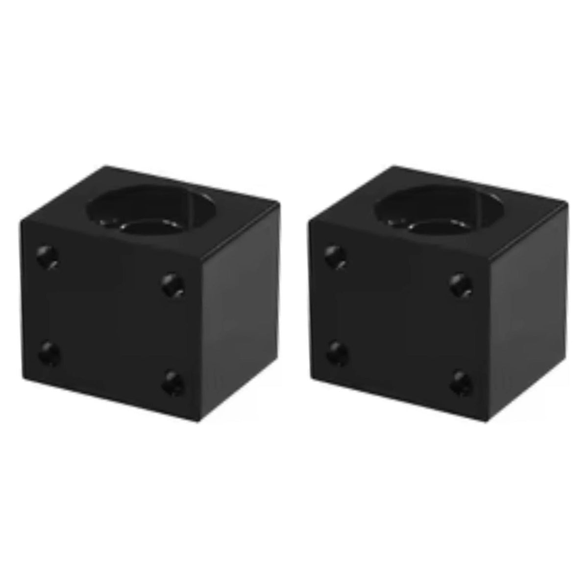 T8 Trapezoidal Lead Screw Nut Housing Bracket – 2 pcs – Black Nut Version without Nut