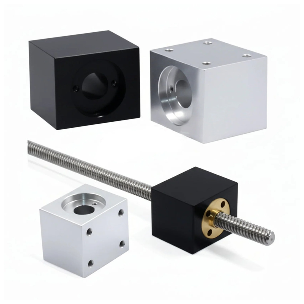 T8 Trapezoidal Lead Screw Nut Housing Bracket – 2 pcs