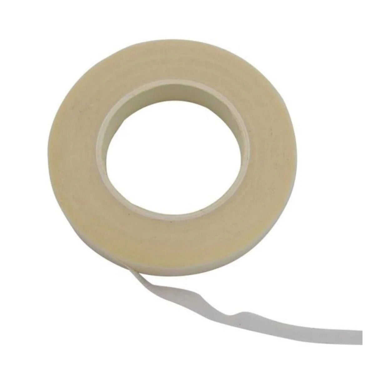 30m Green Bouquet Floral Stem Stretch Tape – White