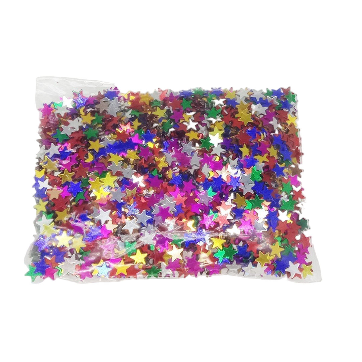 3500 Confetti Stars 5mm Gold Green Blue Red Silver