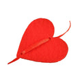 3m Garland of 16 Felt Hearts 5.5cm – 5x5cm, 7x7cm