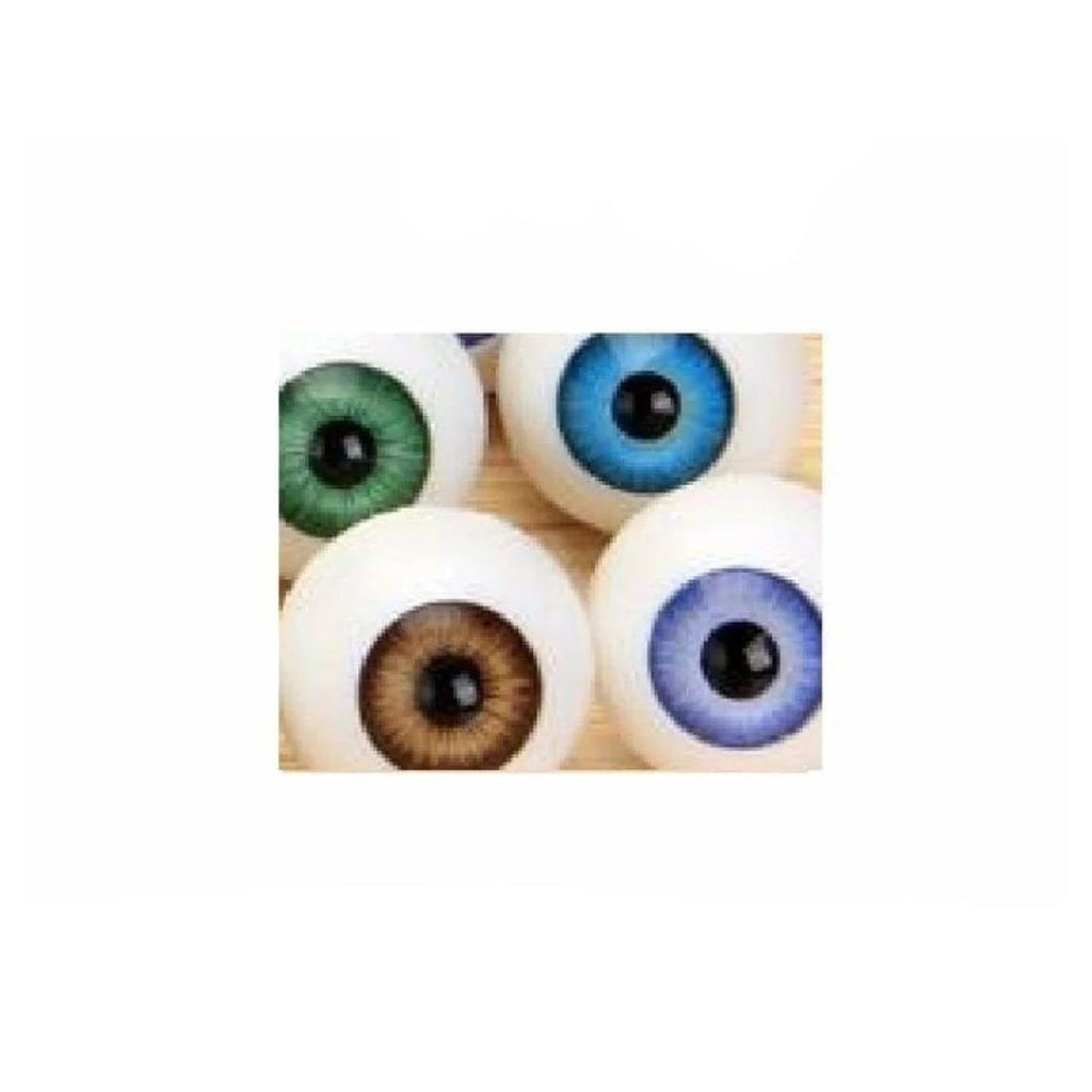 4 Pairs 8mm Doll Eyes Round Plastic Bear Eyeballs
