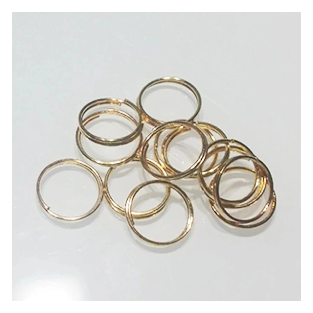 400pcs Split Key Rings Small 4mm-12mm Silver Gold – 12mm KC Gold, 10mm KC Gold, 8mm KC Gold, 7mm KC Gold, 6mm KC Gold, 5mm KC Gold, 4mm KC Gold