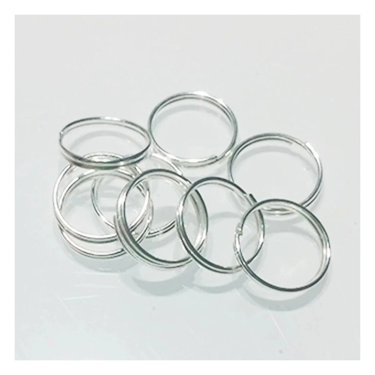 400pcs Split Key Rings Small 4mm-12mm Silver Gold – 12mm Light Silver, 10mm Light Silver, 8mm Light Silver, 7mm Light Silver, 6mm Light Silver, 5mm Light Silver