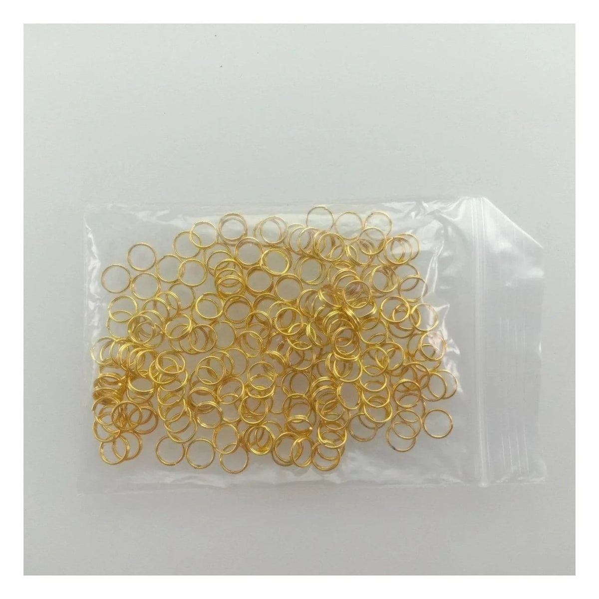 400pcs Split Key Rings Small 4mm-12mm Silver Gold – 6mm Gold, 5mm Gold