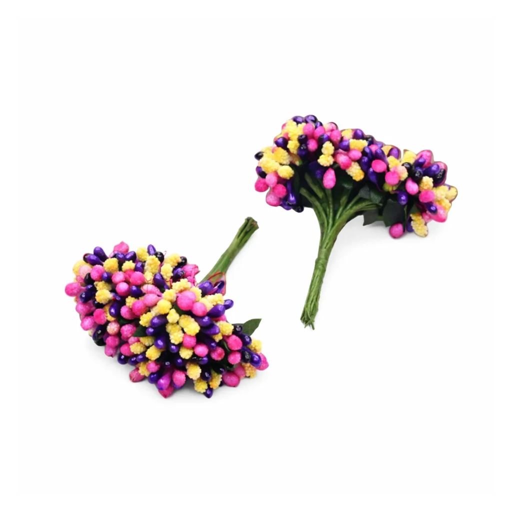 Artificial Flowers Wedding Mulberry Stamen Leaves – 4pcs – 4pcs Number 1