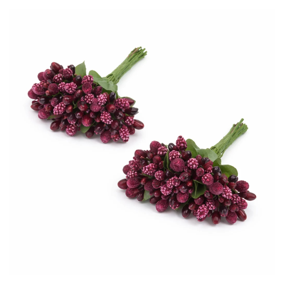 Artificial Flowers Wedding Mulberry Stamen Leaves – 4pcs – 4pcs Number 3