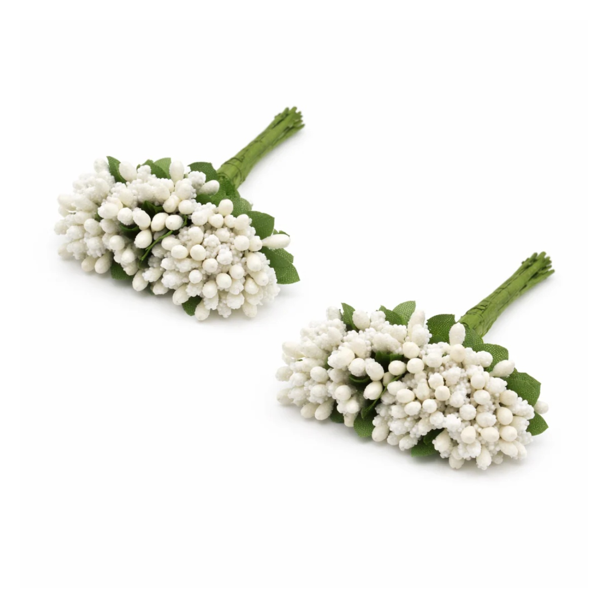 Artificial Flowers Wedding Mulberry Stamen Leaves – 4pcs – 4pcs Number 5