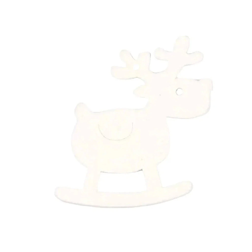 Christmas Tree Ornaments 5-10pcs Wooden Hanging Pendants with String