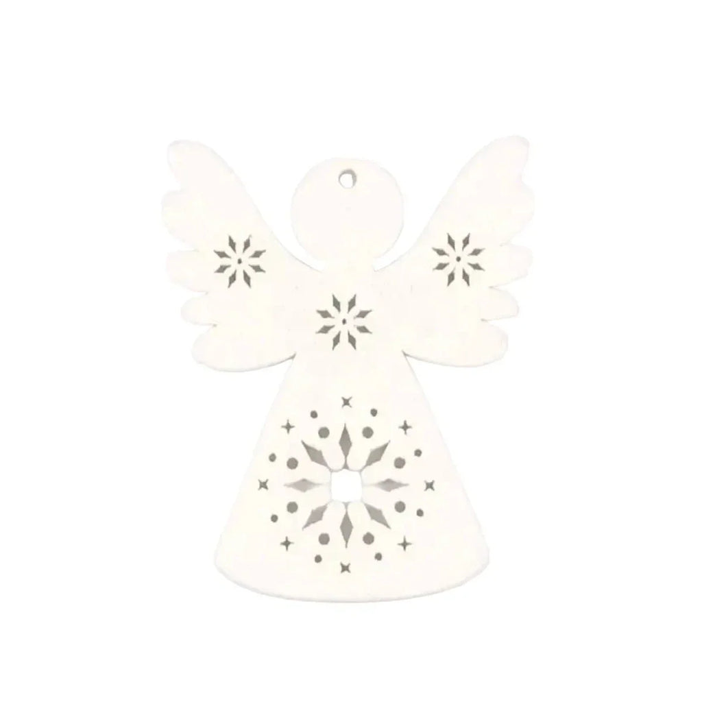 Christmas Tree Ornaments 5-10pcs Wooden Hanging Pendants with String