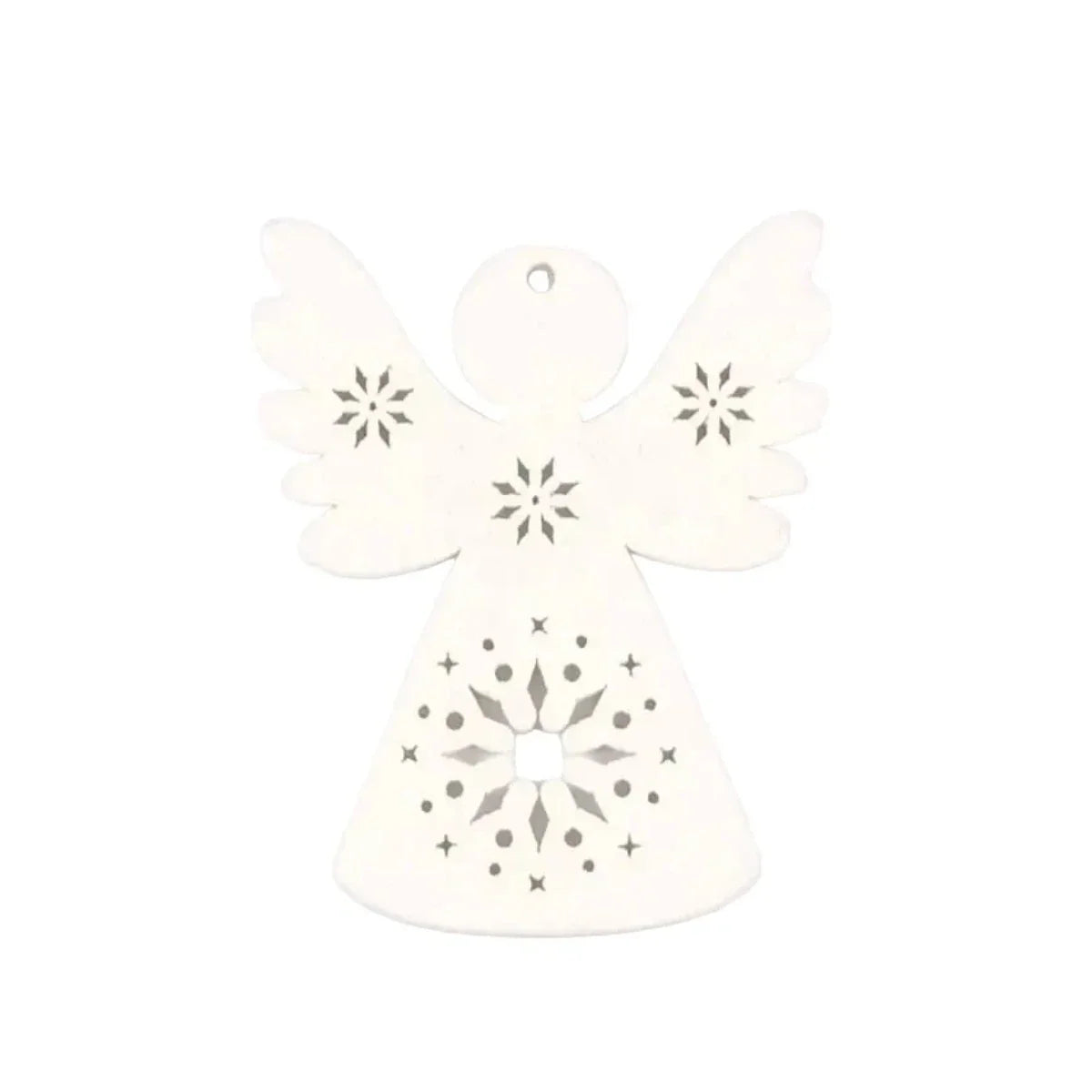 Christmas Tree Ornaments 5-10pcs Wooden Hanging Pendants with String