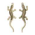 5-20pcs Gecko Vintage Zinc Alloy Charm Metal Pendant 56mm DIY | Bronze | Asia Sell