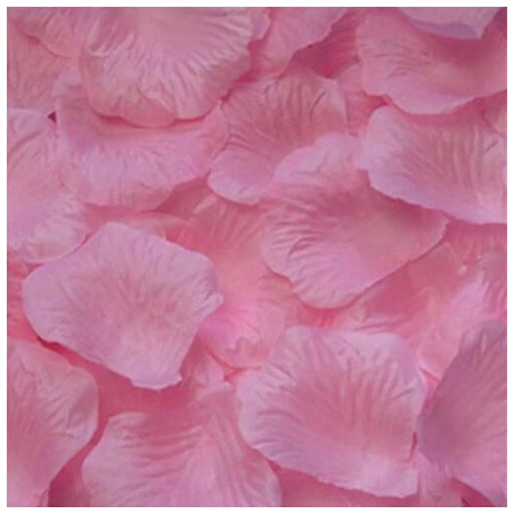 500pcs Rose Petal Confetti – Artificial Flower Table Décor