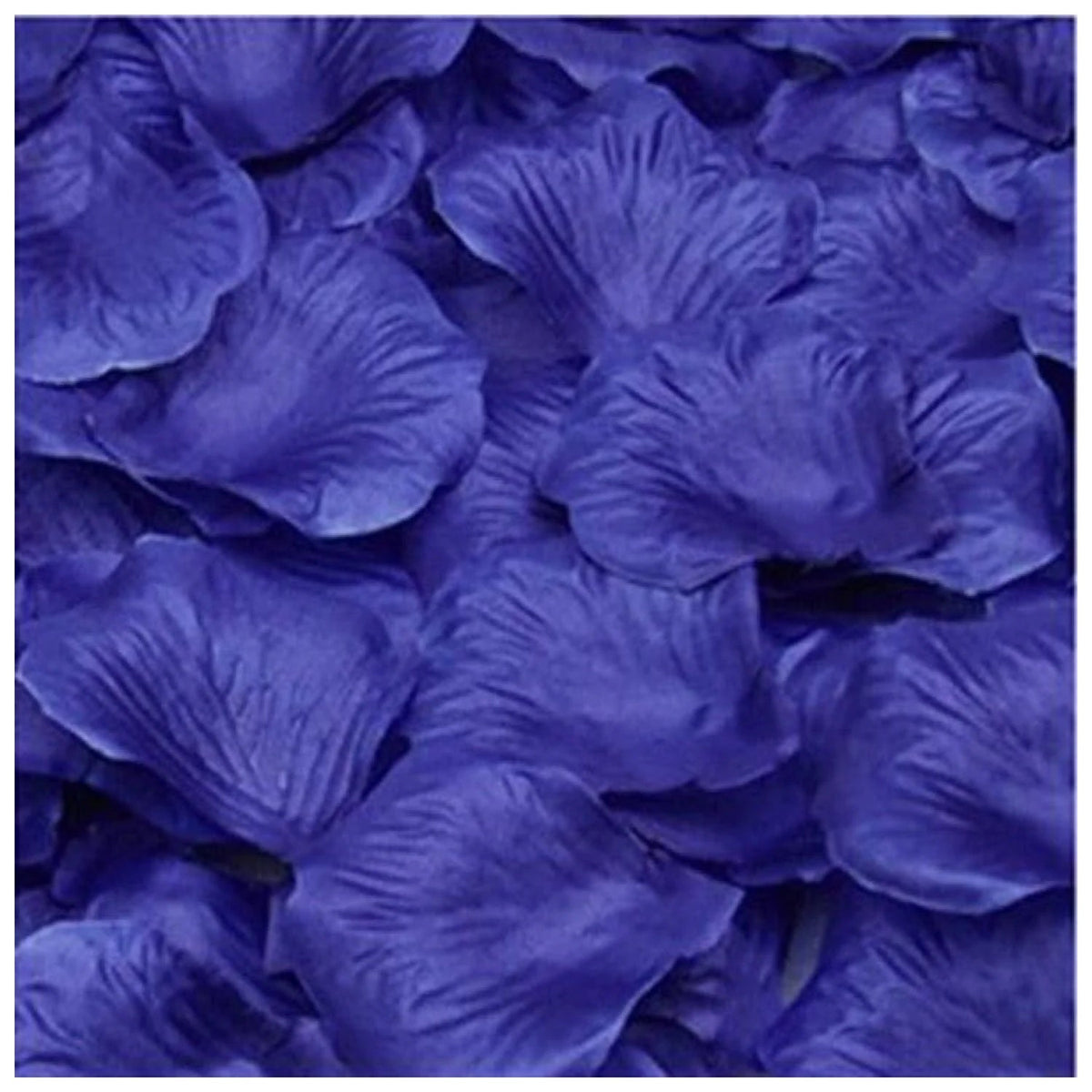 500pcs Rose Petal Confetti – Artificial Flower Table Décor – Dark Blue