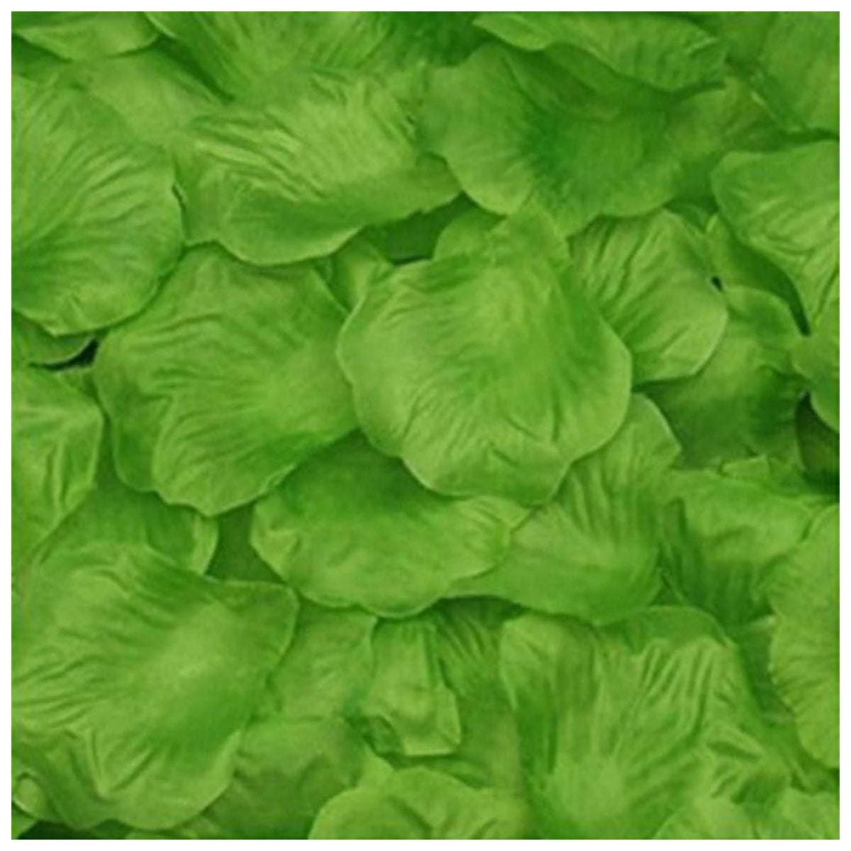500pcs Rose Petal Confetti – Artificial Flower Table Décor – Dark Green