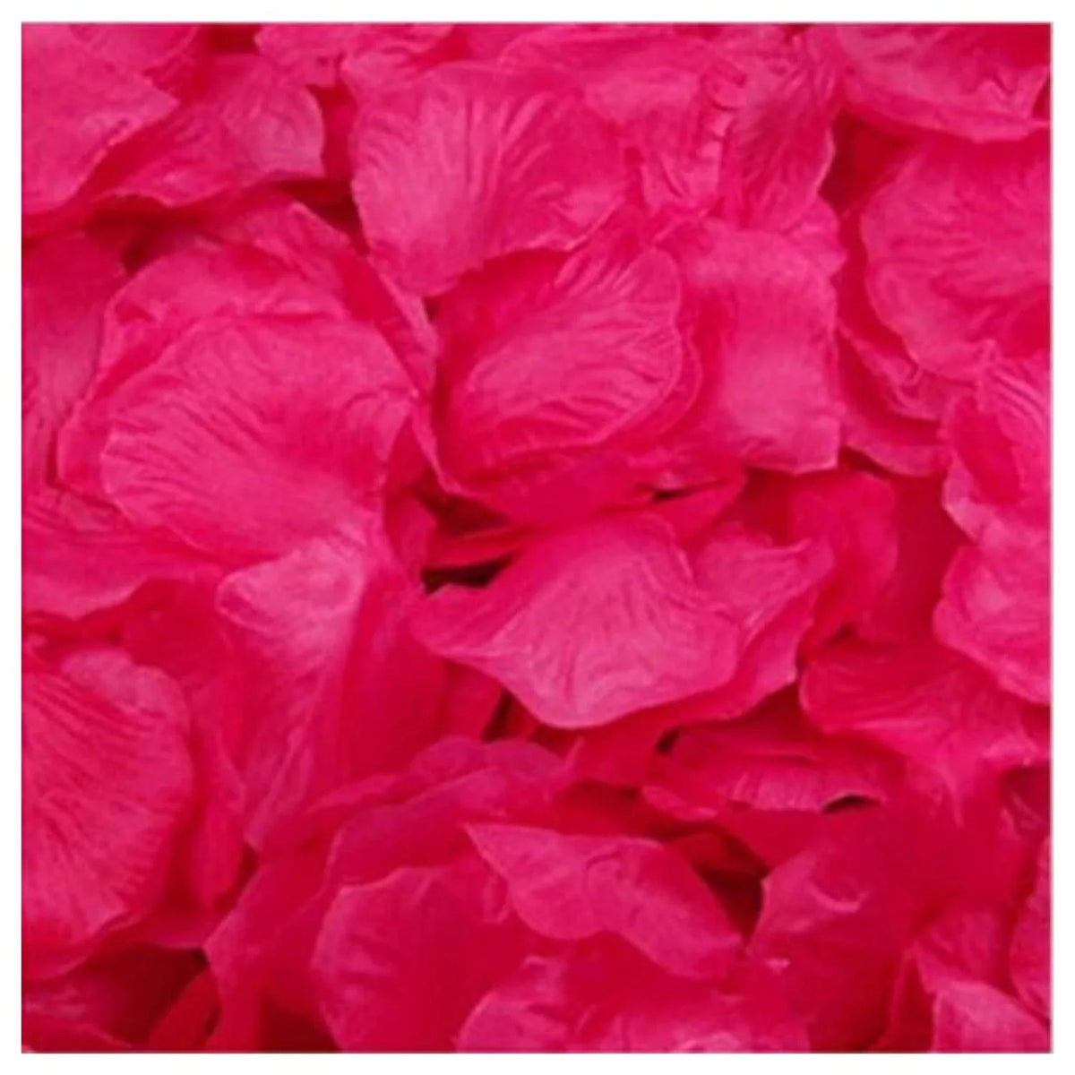 500pcs Rose Petal Confetti – Artificial Flower Table Décor – Fuchsia