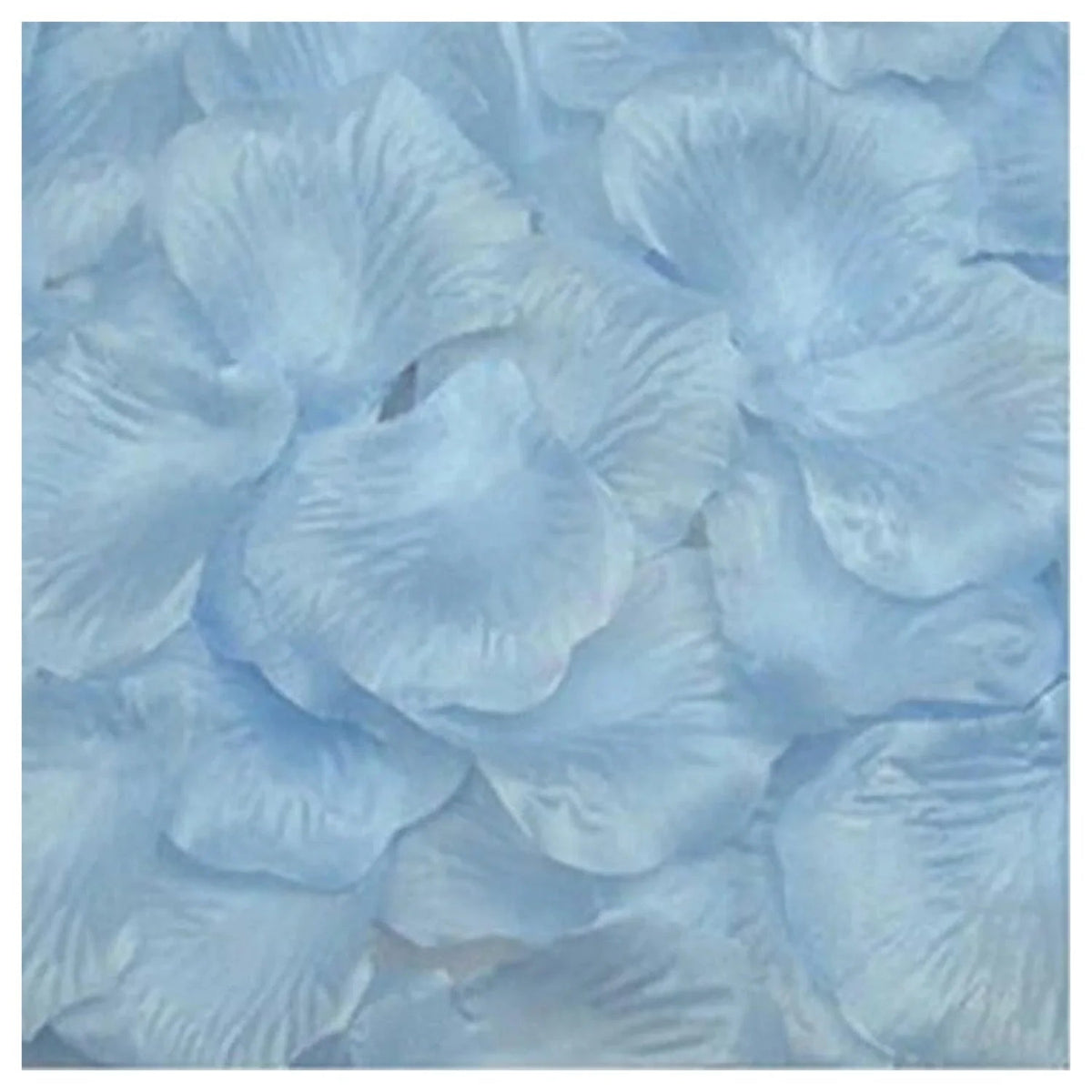 500pcs Rose Petal Confetti – Artificial Flower Table Décor – Light Blue