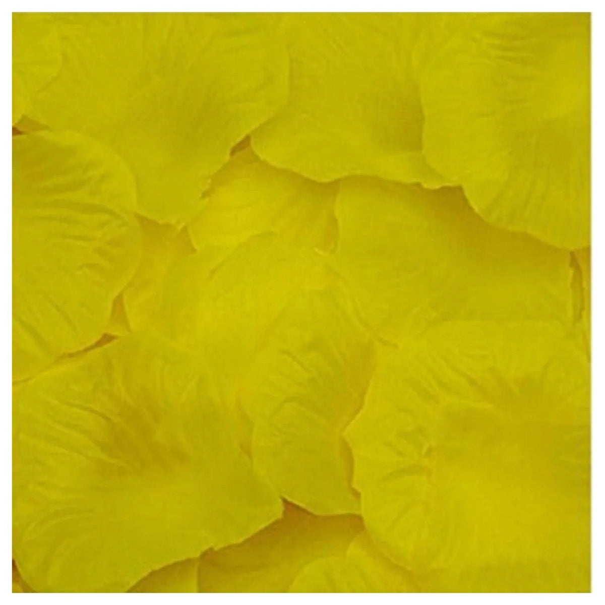 500pcs Rose Petal Confetti – Artificial Flower Table Décor – Yellow