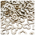 Rustic Wooden Heart Discs for Craft Projects – 100pcs 10mm, 100pcs 20mm, 50pcs 30mm, 50pcs 40mm