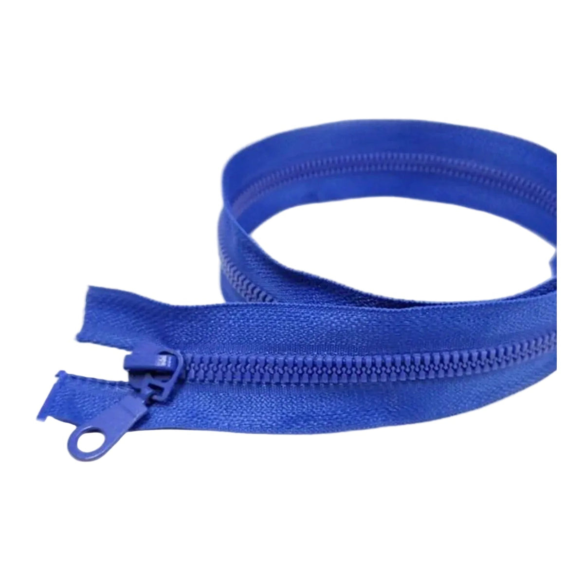 50cm Plastic Zipper Open-Ended Sportwear Bag – Blue