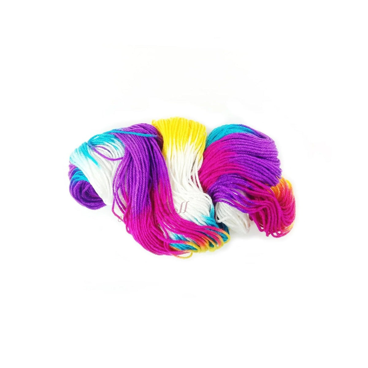50g Ball of Knitting Yarn – Mixed Colourful Dyed Crochet Thread – Set C