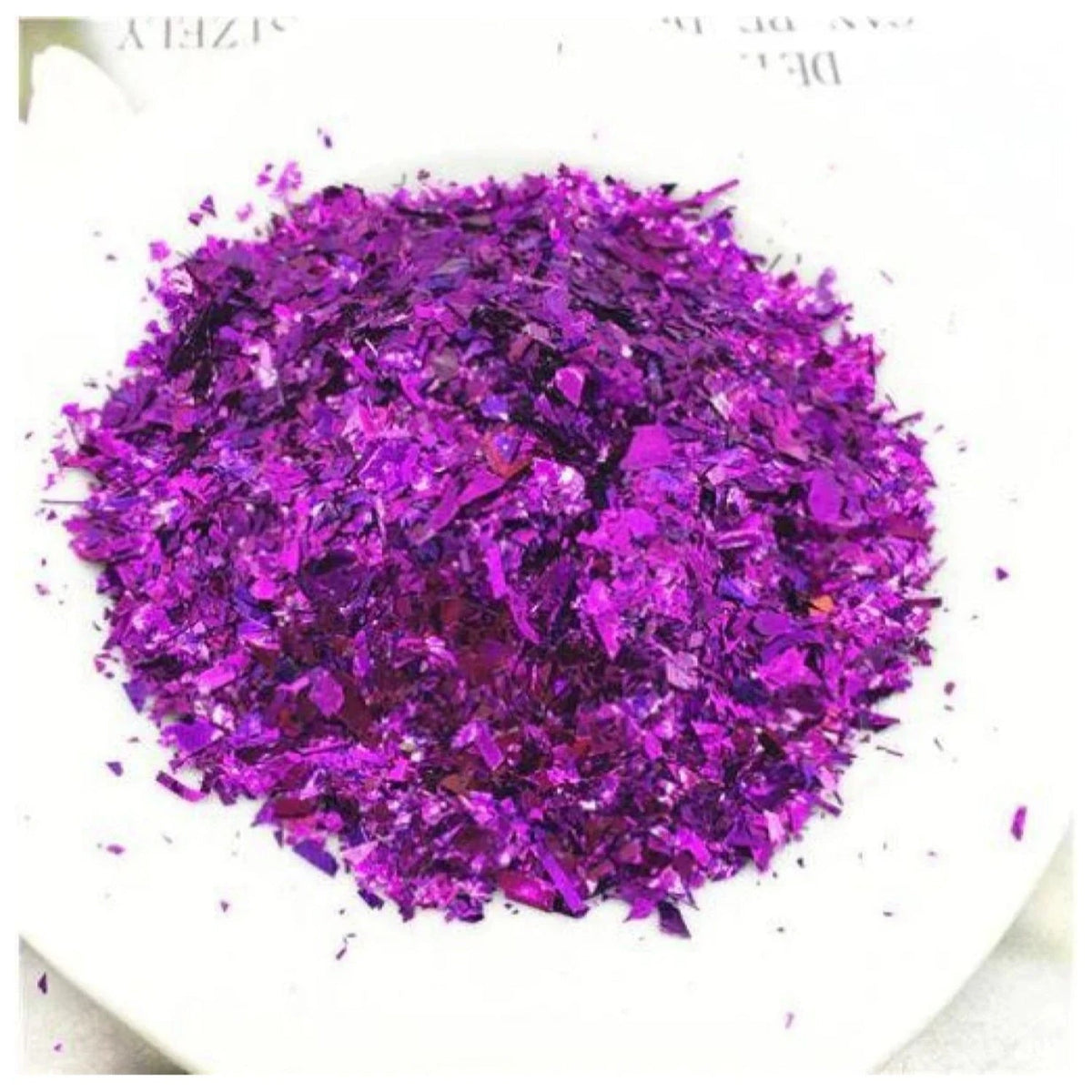 50g Holographic Nail Decoration Flakes 3D Sequin – Dark Purple