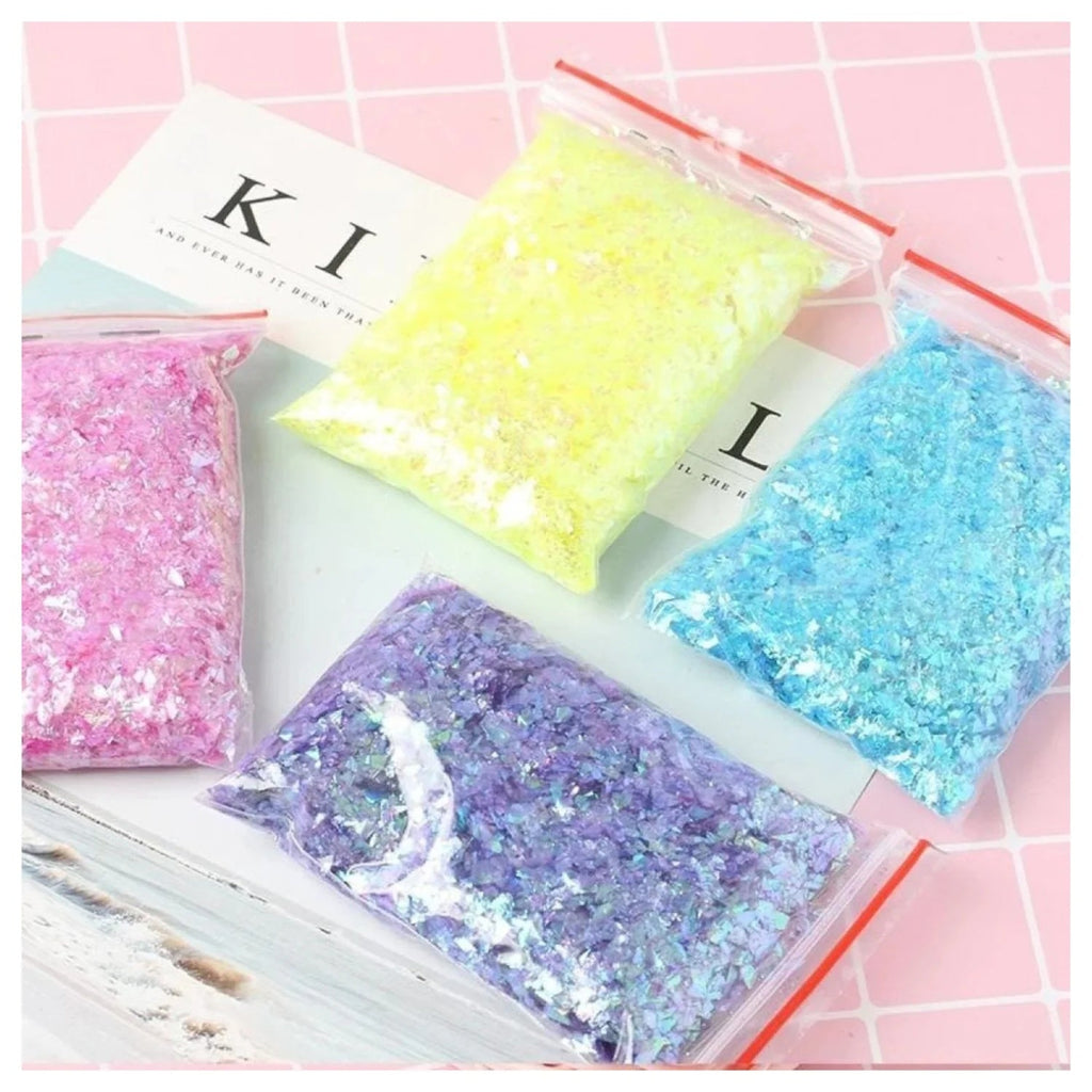 50g Holographic Nail Decoration Flakes 3D Sequin